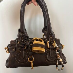 Chloé Paddington Mini in Dark Brown